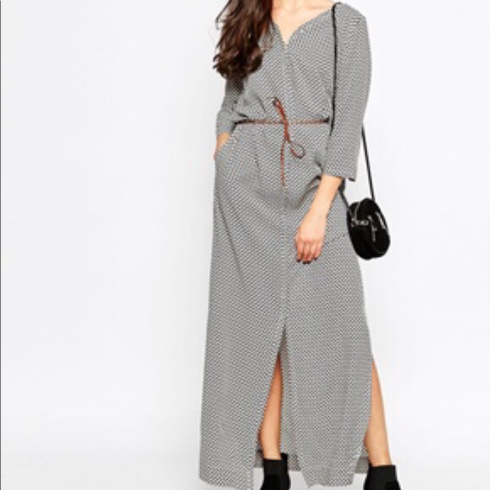 Kimono Inspired Maxi Dress by Maison Scotch